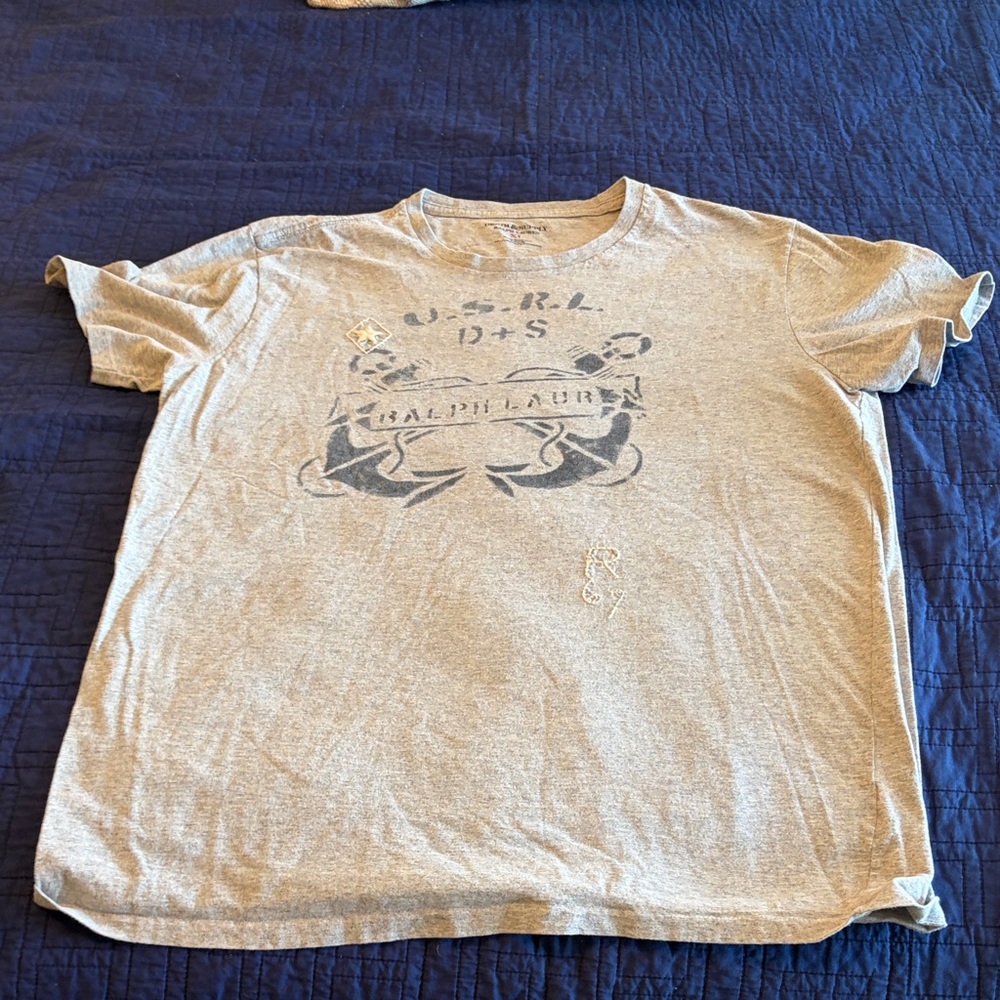 Denim & supply ralph Lauren Light Gray men’s graphic tee